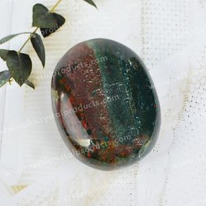 Piedra de Palma de Hematita Natural de 5 cm, Cristal Curativo para Fuerza, Coraje y Energía Positiva - Product Image 3