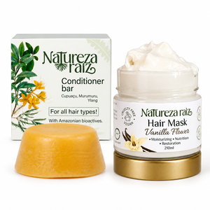 Barre de conditionneur solide nourrissante pour cheveux Amazonian & Bioactive Hair - Product Image 1