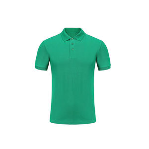 Logo personnalisé T-shirts de golf pour hommes Nouvelles tendances 100% coton couleur unie pour Polo T-Shirt 220 grammes de tissu tricoté poids - Product Image 4