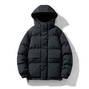 Otoño con capucha Casual marca a prueba de viento prendas de vestir sombrero Parkas nueva chaqueta acolchada de invierno Cálido impermeable Parkas chaquetas de hombre - Product Image 6