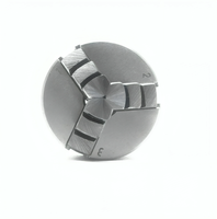 Mandrin de tour auto-centrant à 3 mors 2 pouces (50 mm) avec plaque arrière pour table rotative de 3 et 4 pouces Fabriqué à Delhi