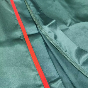 Bata de Boxeo con Capucha, Verde, Satén de Seda, Adulto, Artes Marciales, Kickboxing, Entrenamiento, Uniforme de Muay Thai, MMA, para Hombre y Mujer - Product Image 5