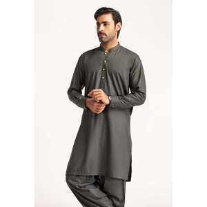 Traje Básico y Elegante para Hombre, Cuello Sherwani, Manga Larga, para Todas las Temporadas, Cómodo y Práctico, SK-P24-096 - Product Image 3
