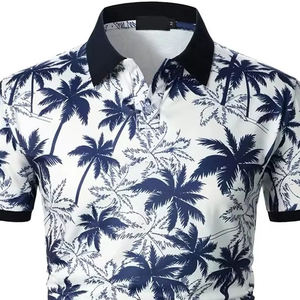 Dernier modèle Chemises polo Chemise polo haute qualité, respirante et décontractée pour homme en bas quantité minimale de commande Chemises polo grande taille personnalisées pour homme - Product Image 3