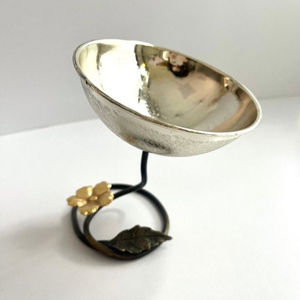 Premium <b>Stainless</b> <b>Steel</b> Serving Bowl for Daily Use Rustic Metal Salad Bowl for Dining <b>Table</b> Decoration - Product Image 3