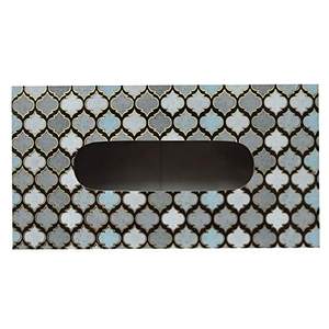 Boîte à mouchoirs élégante en bois imprimé pour salon, table basse et espace invités à prix abordable - Product Image 3