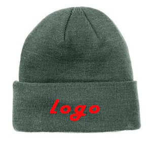 หมวกบีนนี่ถักอบอุ่นสำหรับผู้หญิงหมวกบีนนี่แบบถักด้วยมือสำหรับฤดูหนาวโลโก้ได้ตามต้องการ - Product Image 2