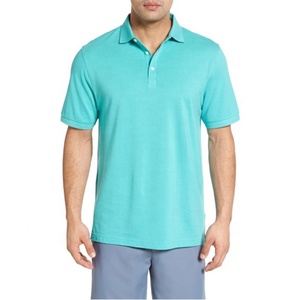 Sản Xuấ<span class=keywords><strong>t</strong></span> Giá Unisex Cho Áo Sơ Mi Nú<span class=keywords><strong>t</strong></span> Thời Trang Cho <span class=keywords><strong>T</strong></span>-Shirts Ngắn Tay Áo Cao Cổ Cổ Golf Cho Dệ<span class=keywords><strong>t</strong></span> Kim Quá Khổ - Product Image 1