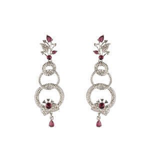 ต่างหูที่สง่างามสำหรับเครื่องประดับแฟชั่นผู้หญิงที่มีดีไซน์ที่เป็นเอกลักษณ์และคุณภาพระดับพรีเมี่ยมในราคาขายส่ง - Product Image 3