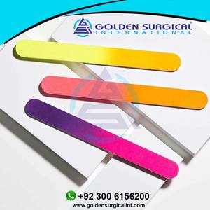 Juego de Limas de Uñas de Neón de la Mejor Calidad, 3 Piezas, Herramientas Portátiles de Moda para el Cuidado de las Uñas, Proveedor Mayorista - Product Image 2