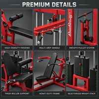 Équipement de fitness professionnel multifonctionnel pour la musculation en salle de sport, certifié CE, directement de l'usine