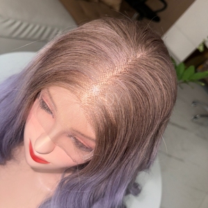 Meilleure qualité 100% cheveux humains vietnamiens perruque ondulée de couleur personnalisée avec prix de gros - Product Image 5