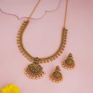 Antique <b>Necklace</b> 188719 Elegant and Timeless for Wedding Occasions - Product Image 2