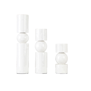 Nouveau design supérieur de bougeoir de décoration d'éclairage bougeoir en marbre bougeoir de décoration de sol ou de table bougeoir de vente chaude - Product Image 1