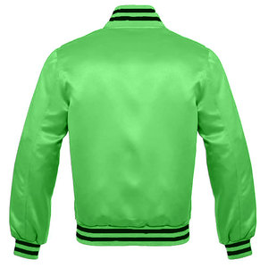 OEM Custom Embroidery Logo <b>Varsity</b> <b>Jacket</b> PU Leather Men Bomber <b>Jacket</b> Wholesale Trendy Streetwear <b>Varsity</b> <b>Jacket</b> - Product Image 6