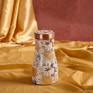 Finest Quality Pure Copper <b>Bottle</b> Latest Arrival with High Demand Leak-Proof and Durable Features <b>Metal</b> Printed Lid - Product Image 3