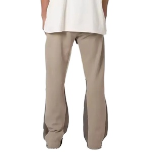 Pantalones Deportivos Acampanados Personalizados, Pantalones Deportivos Ajustados, Pantalones Deportivos Gruesos de Algodón, Pantalones Deportivos Acampanados para Hombre - Product Image 4