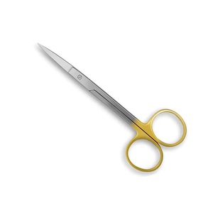 Fabricante paquistaní profesional/Tijera de IRIS quirúrgico de punta fina de 11,5 cm (4.5in) de fábrica Recta/Curvada Roma-Manual afilado - Product Image 4