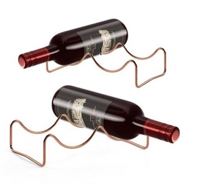 Porte-bouteille de vin de luxe en métal personnalisé pour la décoration intérieure de qualité supérieure avec finition en laiton forme et taille personnalisées au prix de vente - Product Image 4