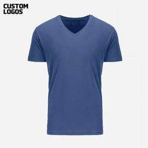 Next Level N3200 T-shirt à col en V ajusté de qualité supérieure pour homme Bleu XX-Large Respirant - Product Image 1