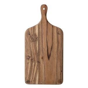 Tabla de cortar de madera de acacia rectangular con asa Tabla de servir comida elegante y duradera para frutas y aperitivos de queso - Product Image 6