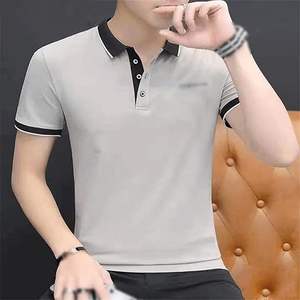 เสื้อโปโลผ้าปิเก้สำหรับผู้ชายเสื้อโปโลออกแบบโลโก้ได้ตามต้องการ - Product Image 3