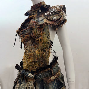 Conjunto de Dos Piezas para Mujer DIZNEW, Ropa Urbana Personalizada Estilo Y2K, Jeans con Pedrería, Falda Vaquera, Conjuntos de Mezclilla para Mujer - Product Image 2