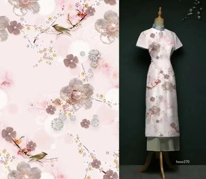 Venta al por mayor 30s Woven Digital Print100 % Spun Rayon Printed Fabric - Product Image 6