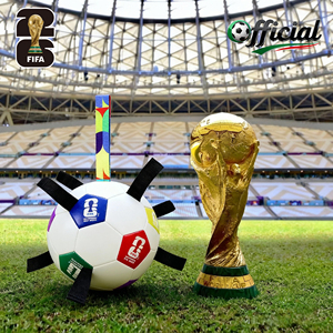 ของเล่นสัตว์เลี้ยงลิขสิทธิ์ <span class=keywords><strong>FIFA</strong></span> ของแท้ ทนทาน ของเล่นสุนัขแบบมีเสียง ของเล่นสุนัขแบบฝึกทักษะ ของเล่นฟุตบอลสำหรับสุนัขเล่นกลางแจ้ง สำหรับฟุตบอลโลก <span class=keywords><strong>FIFA</strong></span> - Product Image 5
