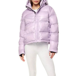 2025 fabriqué en usine nouveauté femmes doudoune tricoté hiver extérieur respirant coupe-vent à la mode confortable tissu - Product Image 4