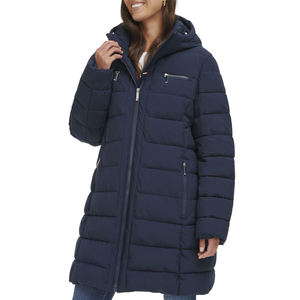 Ropa de mujer, chaquetas acolchadas largas de gran tamaño para mujer, nueva moda, diseño personalizado, chaqueta acolchada larga cálida para invierno - Product Image 3