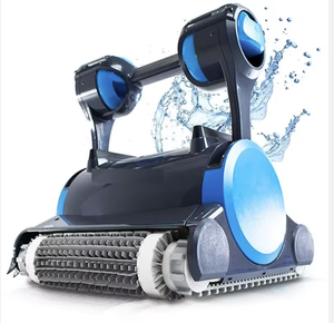 Hot Promo-Robotic Pool Cleaner with Multi-Media Powerful Scrubbing Brushes - Product Image 1