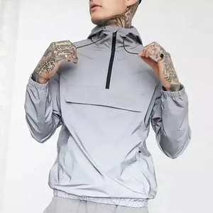 Veste coupe-vent à capuche de haute qualité pour hommes Veste coupe-vent à capuche pour hommes - Product Image 1