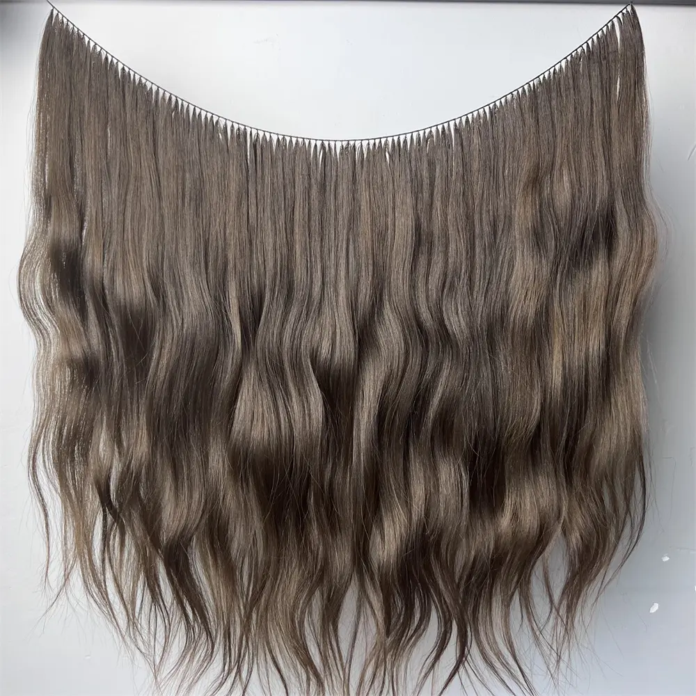 V-hafif saç ekleme fabrika doğrudan satış % 100% insan saçı dünya en çok satan 20 inç saç tüy uzatma