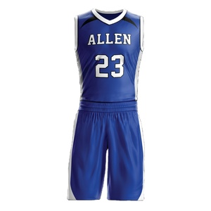 Ensemble d'uniformes de basketball sans manches personnalisés pour hommes, taille XL, séchage rapide, anti-transpiration, anti-bactérien, imprimé par transfert thermique - Product Image 1