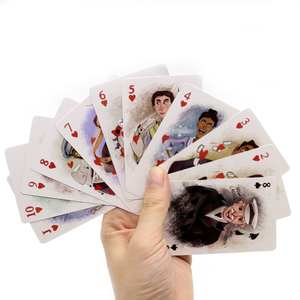 MUESTRA <span class=keywords><strong>GRATIS</strong></span> fabricante personalizar juego <span class=keywords><strong>de</strong></span> póquer naipes baraja <span class=keywords><strong>de</strong></span> juego <span class=keywords><strong>de</strong></span> cartas para la venta - Product Image 5