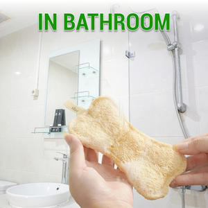 Esponja para lavar platos de esponja orgánica Natural, cepillo ecológico para baño, cocina - Product Image 3