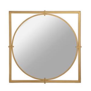 Decorative Desktop <b>Mirror</b> Hot Selling Home Wares Unique Irregular Gold Color Finished <b>Wall</b> <b>Hanging</b> Bathroom Makeup - Product Image 4