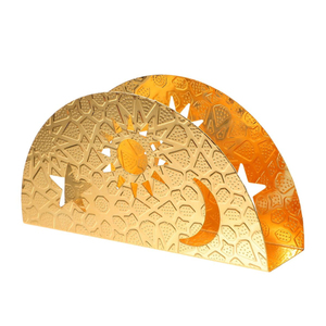 Servilletero de piña de Metal decorativo moderno, dispensador de servilletas de frutas tropicales amarillas para cocina, mesa de comedor y decoración de fiesta - Product Image 3