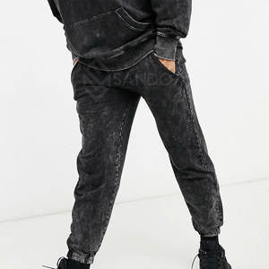 Conjuntos Deportivos para Hombre con Lavado Ácido, Transpirables, 100% Algodón, Cómodos, Ligeros, para Correr, en Grandes Cantidades, con Capucha, para Invierno - Product Image 3