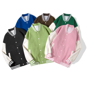 Mode manches classique Baseball Style automne printemps Letterman veste veste pour hommes 2026 - Product Image 3