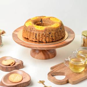 Support à gâteau en bois de designer indien pour tables festives, utilisé dans les fonctions traditionnelles et la décoration de célébrations, support à gâteau à prix de gros - Product Image 1