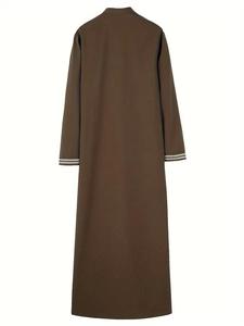 Premium Emirati Thobe Forêt De Luxe Kandura Traditionnel Arabe Porter Élégant Hommes Jubba Doux et Respirant Tenue Islamique Moderne - Product Image 5