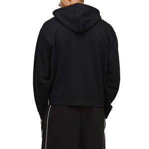 Pull-over à capuche teint en tissu de coton doux imprimé sur mesure Sweat-shirt unisexe décontracté surdimensionné écologique prix d'usine - Product Image 4