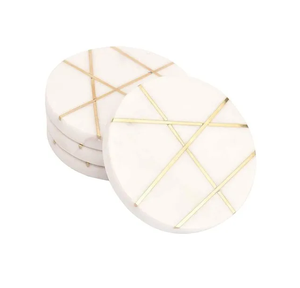 Posavasos de mármol de alta calidad, Decoración de mesa, vajilla, artesanías, nuevo diseño, accesorios de Bar populares - Product Image 3