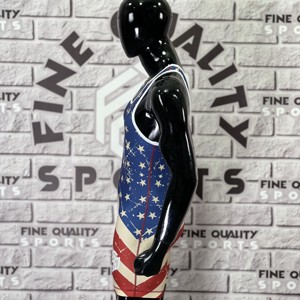 Venta al por mayor de EE. UU., camiseta de lucha, sublimación Digital impresa, camiseta de lucha libre FQS, fabricante de engranajes y ropa de lucha personalizada - Product Image 4