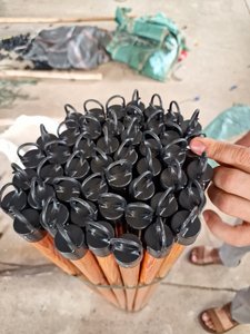 Mango de escoba de madera natural con funda protectora: fuerte, suave y ligero - Product Image 6