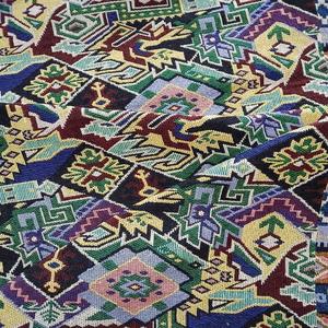 Sacs fourre-tout jacquard multicolores personnalisés Tissu tricoté en chaîne fabriqué en Inde pour ordinateur portable et shopping Teint en fil - Product Image 3