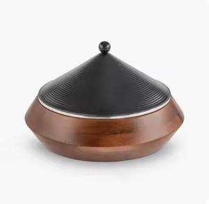 Olla caliente de acero inoxidable elegante y duradera con asa Impresionante alta calidad Mantiene las comidas cálidas y frescas Horas Decoración moderna para el hogar - Product Image 4