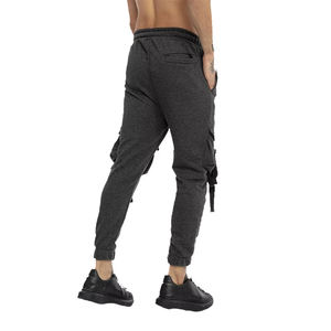 Pantalones informales de cintura media para hombre al mejor precio Lona de calidad superior de alto impacto Lavado oscuro Excelente fabricación de etiquetas privadas - Product Image 2